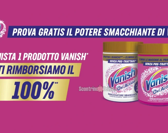 Cashback-Vanish-Provami-Gratis