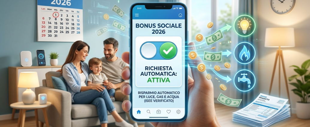 Bonus Sociale 2026: Chi ne ha diritto e come richiederlo automaticamente
