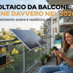 Fotovoltaico da balcone: Conviene davvero nel 2026?